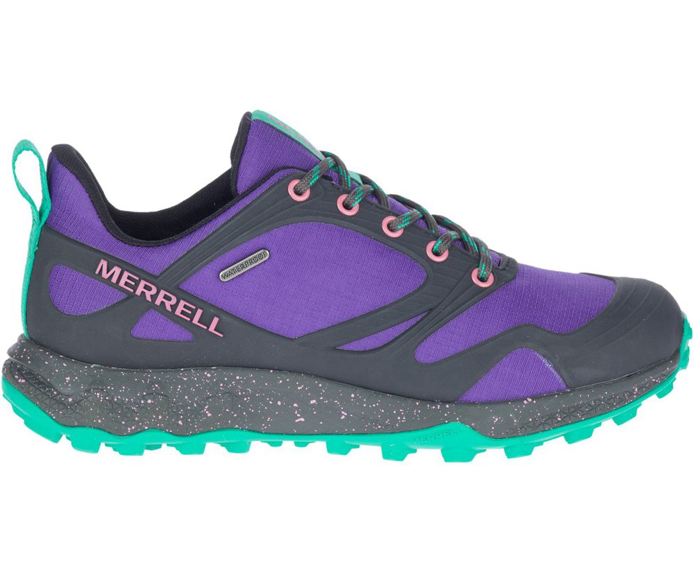 Buty Trekkingowe Merrell Damskie Fioletowe/Czarne - Altalight Waterproof - 830269-SPA